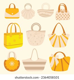 Kollektion von Summer Beach Bags