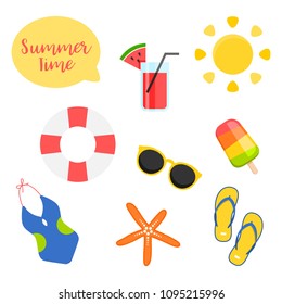 Collection of Summer Items