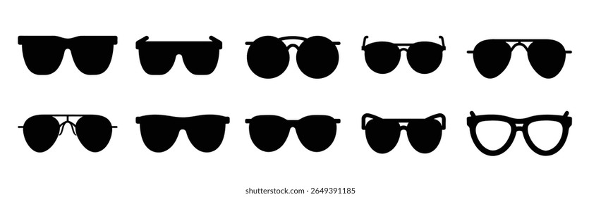 Coleção de Óculos de Sol e Quadros de Óculos Uma Variedade de Estilos e Formas para Homens e Mulheres.	
