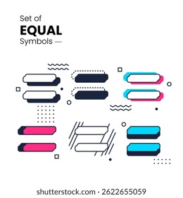 collection of symbols equals geometric