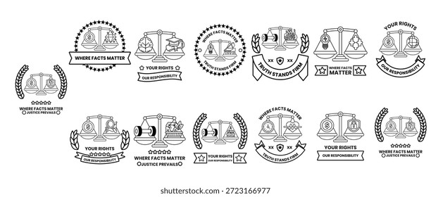 Una colección de símbolos y logotipos, incluyendo uno que dice "Tus sueños son reales". Los símbolos son todos en blanco y negro