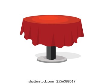 Collection of table silhouette templates. Editable vector illustration.Collection of tables silhouettes - vector.Wooden round dining table designs with chair set isolated on transparent or white backg
