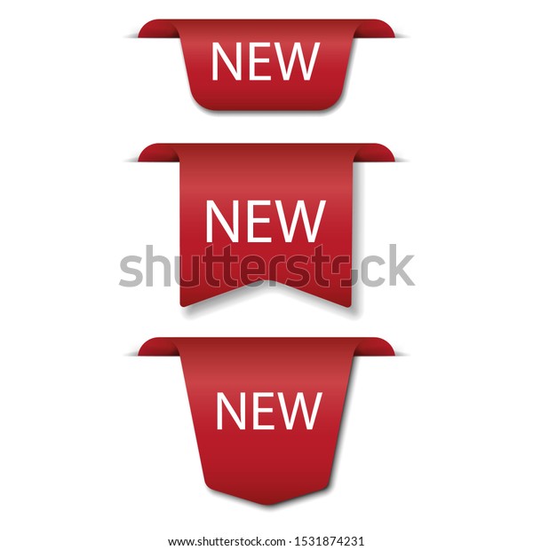 Collection Tags Vector Badges Labels Isolated Stock Vector (Royalty ...