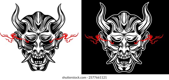 Collection tattoo vector artwork. Monochrome vector illustration in various objects and skull elements.