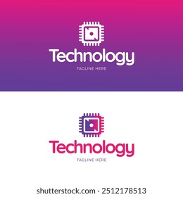 Collection of technology connection logo design with abstract dot, Blockchain, molecule and system graphic design vector illustration. Symbol, icon, creative.