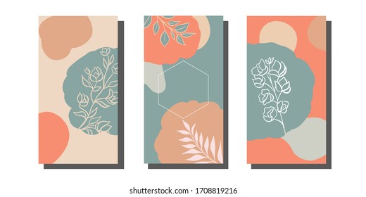 
A collection of templates for social networks, cards, flyers, posters, mobile applications, banners and other promotional materials. Stylish simple design. Modern abstract forms.