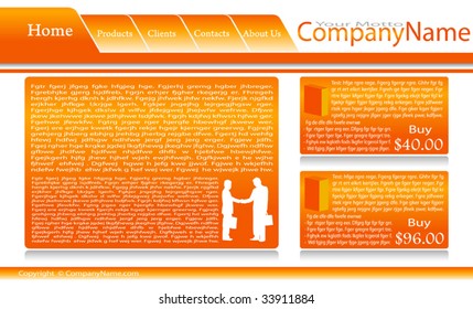 Collection of templates of website (Party #3).