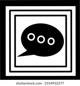 Collection of text message icon vector designs. chat speech balloon vector symbol. dialogue bubble. communicating pictograms. social media comment buttons. SMS sign.