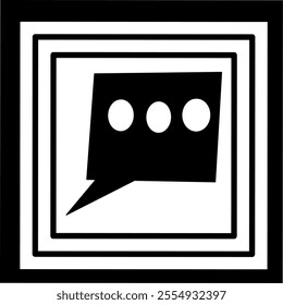 Collection of text message icon vector designs. chat speech balloon vector symbol. dialogue bubble. communicating pictograms. social media comment buttons. SMS sign.