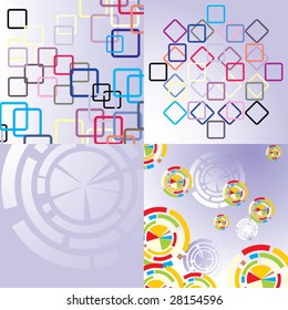 collection textures and backgrounds