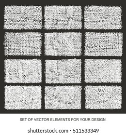 Collection of textures, brushes, graphics, design element. Hand-drawn. Abstract background. Modernistic Art.
