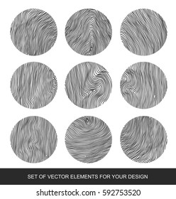 Collection of textures, brushes, graphics, design element. Hand-drawn. Abstract background. Modernistic Art.