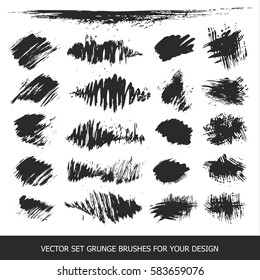 Collection of textures, grunge brushes, graphics, design element. Hand-drawn. Abstract background. Modernistic Art.