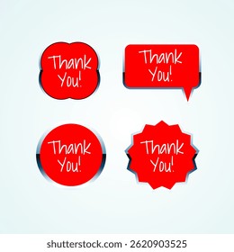 collection of thank you notes, giving thanks, thank you labels.