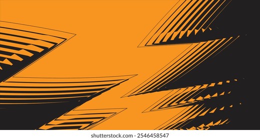 A collection of thick vector paint strokes, hand drawn thick grunge lines and rectangular shapes. Faint thick horizontal lines. Black ink brush strokes

