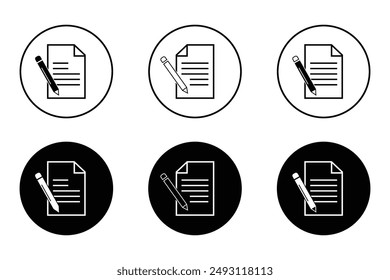 Collection of thin line and black icons of clipboard. Editable stroke. Simple linear illustration for web sites, newspapers, articles book
Vector Formats
EPS
