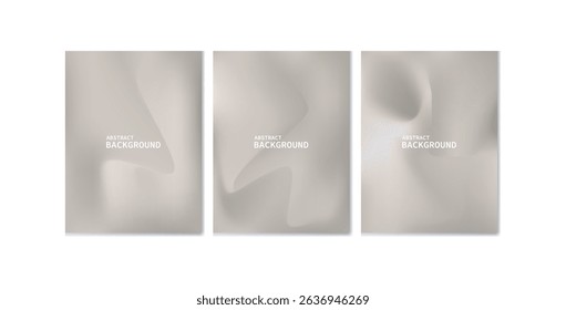  Collection of three minimalistic posters with abstract white 3D shapes and soft shadows. Clean and modern design ideal for branding, presentations, editorial layouts, or futuristic visual projects.