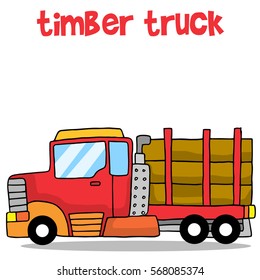 cartoon truck images stock