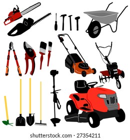 collection of tools - vector