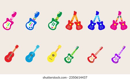 Guitarres de joguina Art vectorial \u0026 GràficsGuitarres de joguina Art vectorial \u0026 Gràfics  