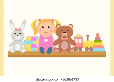 Collection of toys