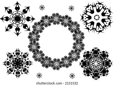 A collection of traditional ethnic patterns