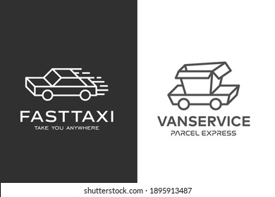 Collection of Transportation Logo Design Template