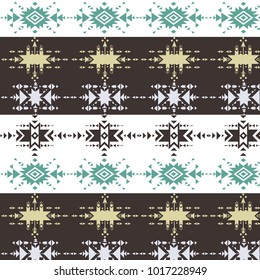 a collection of tribal vector pattern. aztec abstract geometric art print. ethnic hipster vector background. Wallpaper, cloth design, fabric, paper, cover, textile template