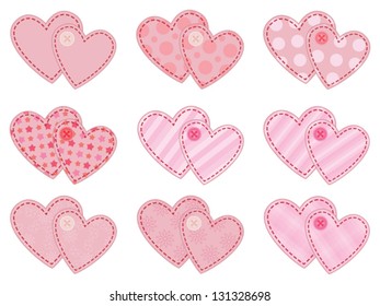collection of two joined valentines