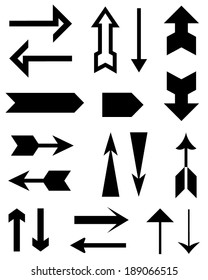 A Collection of Unique and Abstract Vector Arrows