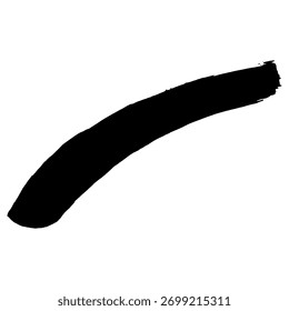 Colección de pinceladas únicas de tinta negra ideales para fondos texturizados.