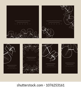 Collection of universal trendy cards.Hand Drawn textures. Modern and stylish graphic abstract design poster, cover, card ,invitation,brochure,flyer design,illustration for your design.
