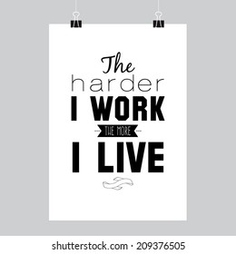 Collection of unusual inspirational and motivational quotes posters. Stylish typographic poster design in vintage style. Template for your print design. Vector illustration can be used like post card.