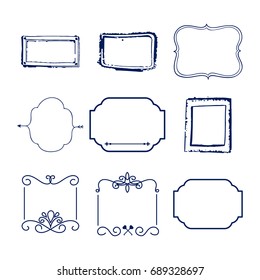 Collection of various borders for use in your design