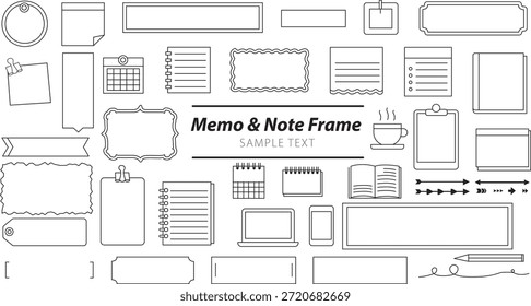 Coleção de vários modelos de planejador diário e lista de tarefas pendentes com texto de amostra no fundo branco com organização e produtividade e gerenciamento de tempo e papelaria