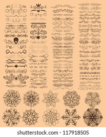 collection of various elements for use in your design