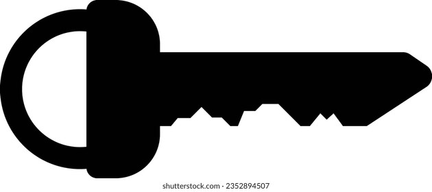a collection of various forms of black keys, with various unique and good head shapes.
