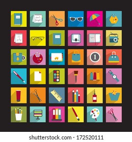 Collection of various icons.
