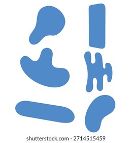 Uma coleção de vários designs gráficos do Illustrator