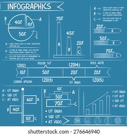 Collection of various infographics elements for your business and corporate needs.