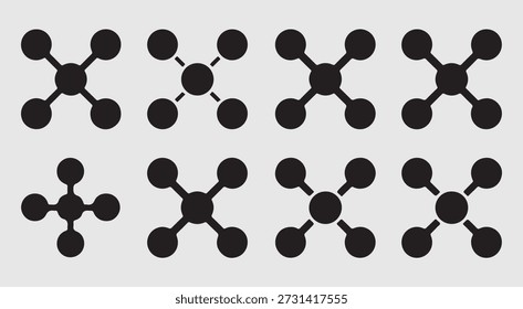 Collection of various molecular structure representations