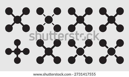Collection of various molecular structure representations