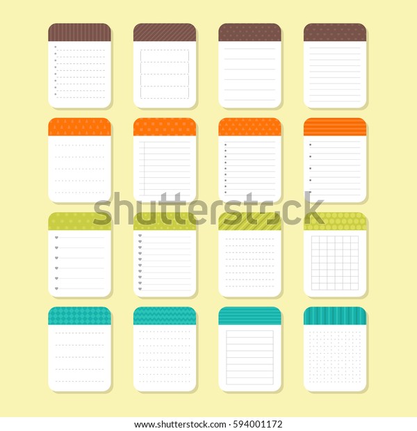 Selection Distinctive Observe Papers Template Notepad Inventory Vector photo relating to Note Paper Template titled Selection Distinctive Be aware Papers Template Notepad Inventory Vector