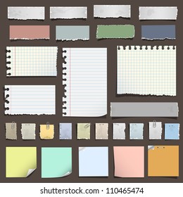 white post it notes