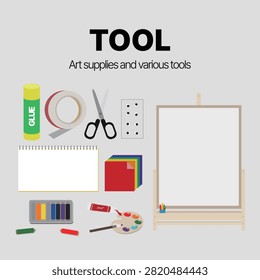 A Collection of Various Stationery Items