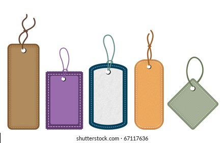 Collection of various tags