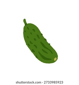 Colección de varios vegetales aislados sobre fondo blanco. Comida vegetariana saludable. Paquete de cultivos naturales orgánicos, ensaladas, verduras y hierbas. Ilustración vectorial colorida en estilo plano de la historieta