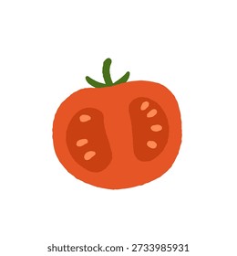 Colección de varios vegetales aislados sobre fondo blanco. Comida vegetariana saludable. Paquete de cultivos naturales orgánicos, ensaladas, verduras y hierbas. Ilustración vectorial colorida en estilo plano de la historieta