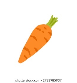 Colección de varios vegetales aislados sobre fondo blanco. Comida vegetariana saludable. Paquete de cultivos naturales orgánicos, ensaladas, verduras y hierbas. Ilustración vectorial colorida en estilo plano de la historieta