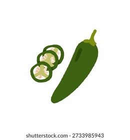 Colección de varios vegetales aislados sobre fondo blanco. Comida vegetariana saludable. Paquete de cultivos naturales orgánicos, ensaladas, verduras y hierbas. Ilustración vectorial colorida en estilo plano de la historieta